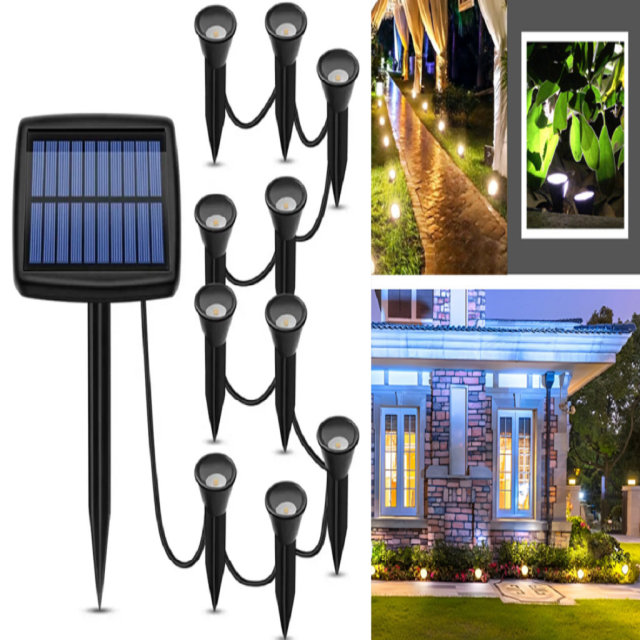 10-in-1 Solar Lawn Light