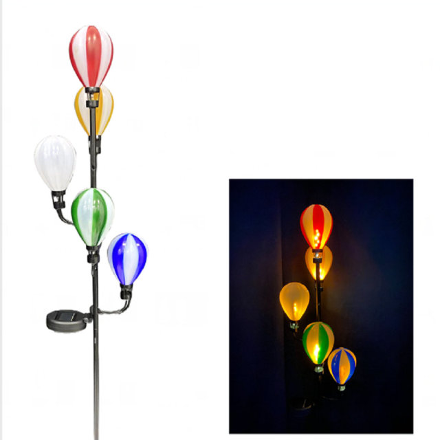 Hot Air Balloon Solar Stake Light