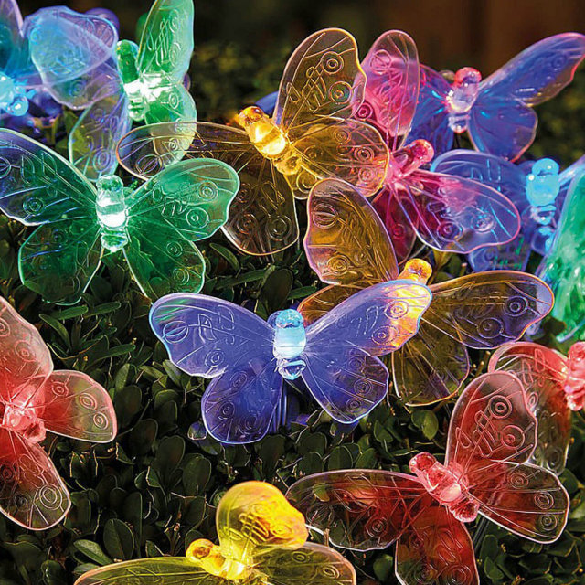 20LED Butterfly Solar String Light
