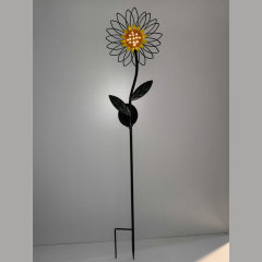 Sunflower Solar Stake Light