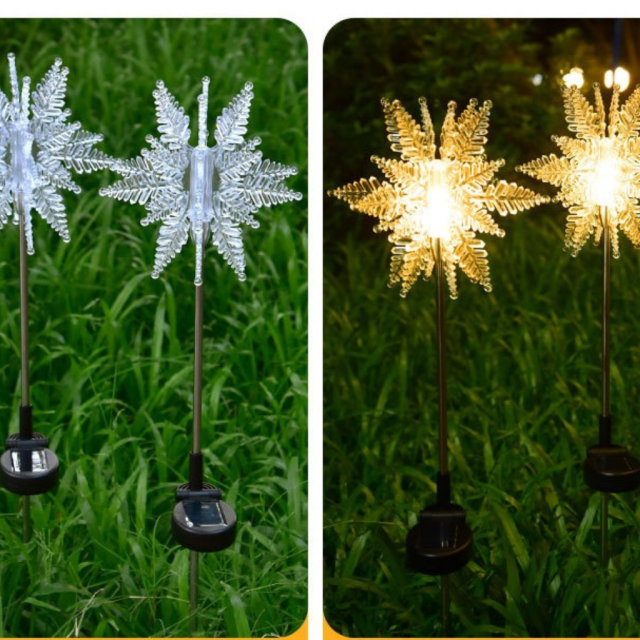 Snowflake Solar LED Light