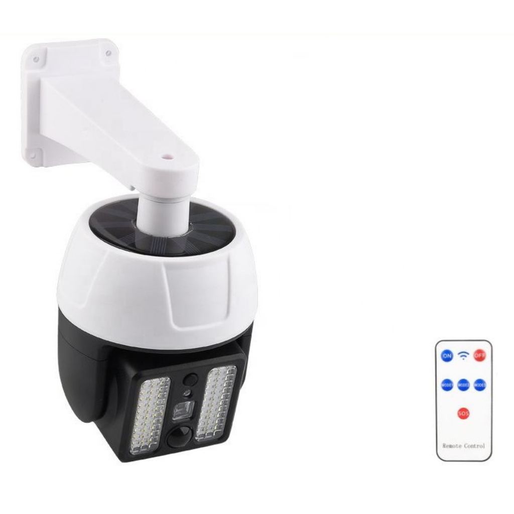 66LED Simulation Camera Body Induction Solar Lamp