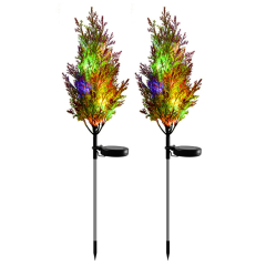 Solar Pine Tree LED Lights