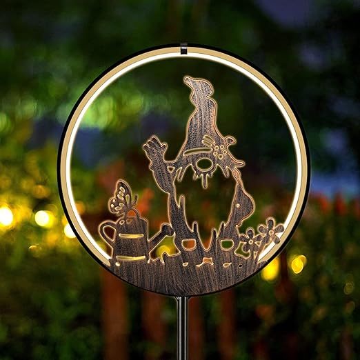 Metal Gnome Solar Strip Light