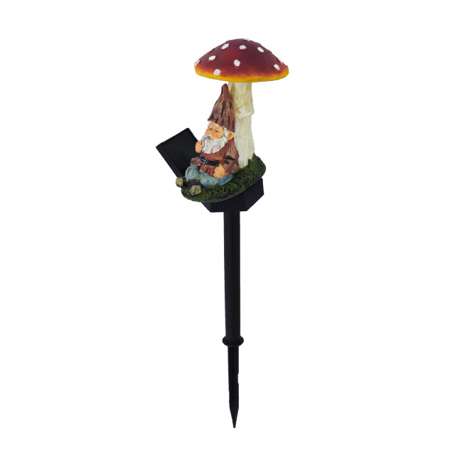 Solar Resin Mushroom Light