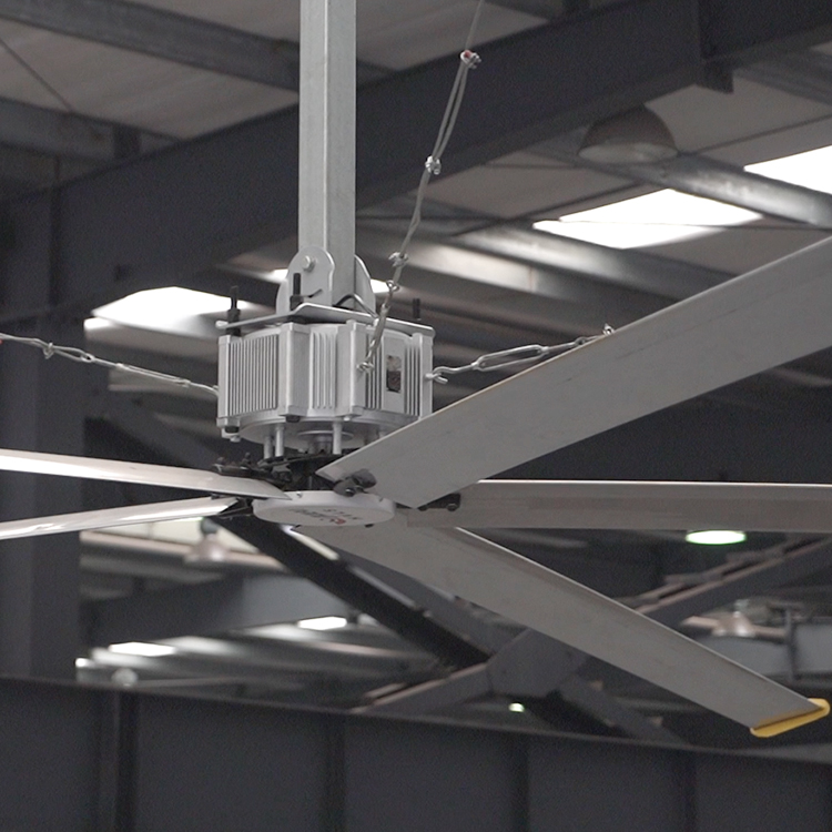 Energy-Efficient PMSM Industrial Ceiling Fans - Customizable for Optimal Performance