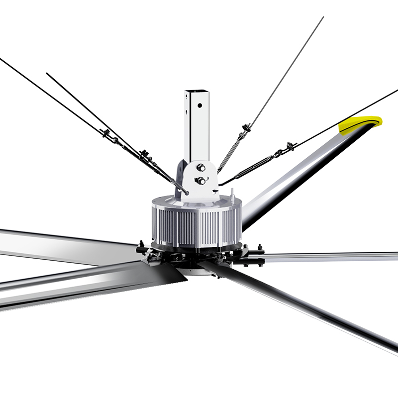 Energy-Efficient PMSM Industrial Ceiling Fans - Customizable for Optimal Performance