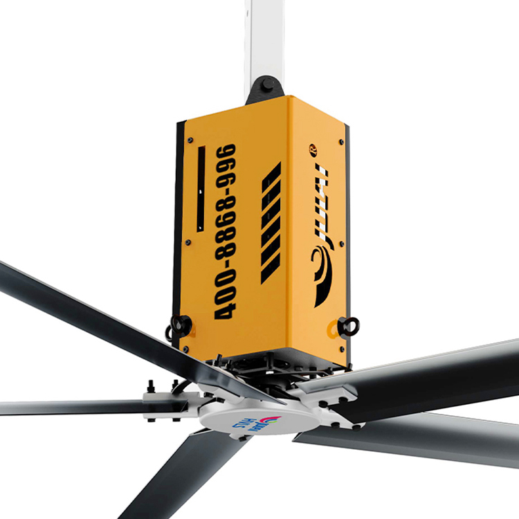 Customizable High-Volume Low-Speed (HVLS) Industrial Ceiling Fans for Efficient Warehouse Cooling