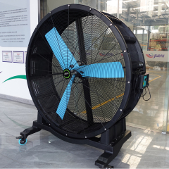 YP serise 4 Wheels Movable Industrial Big Fan size 1.5 m & 5 FT
