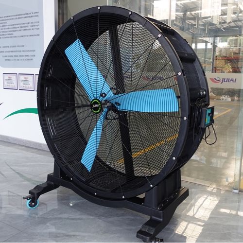 YP serise 4 Wheels Movable Industrial Big Fan size 1.5 m & 5 FT