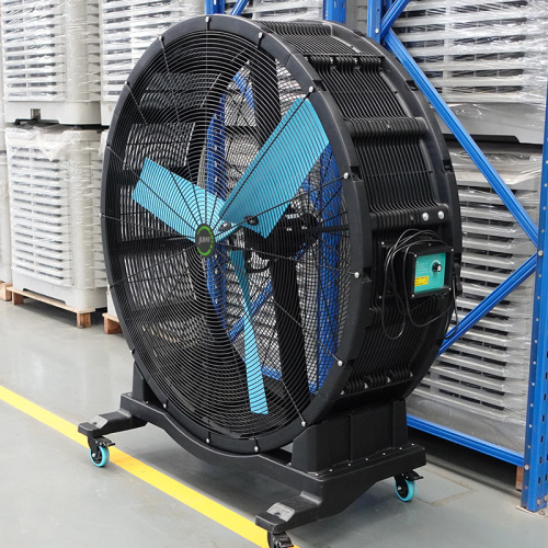 YP serise 4 Wheels Movable Industrial Big Fan size 1.5 m & 5 FT