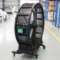 YP serise 4 Wheels Movable Industrial Big Fan size 1.5 m & 5 FT