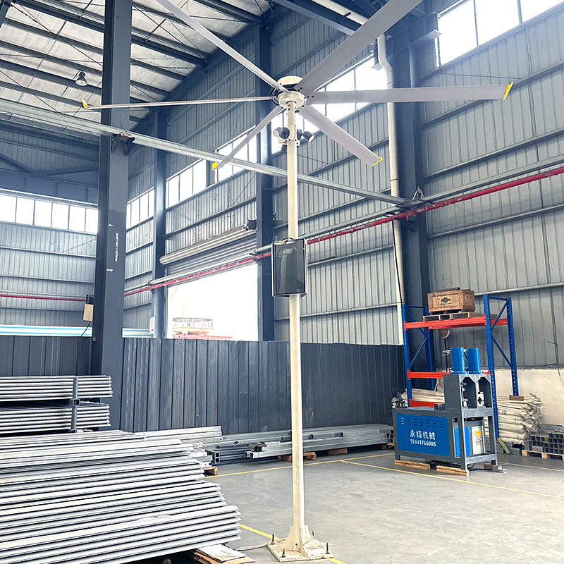 LP serise HVLS big column fan size 16 FT-24 FT