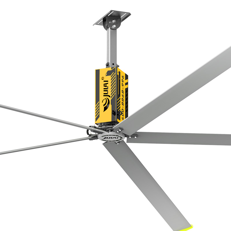 KF Series High-Volume Low-Speed (HVLS) Industrial Ceiling Fans for Efficient Warehouse Cooling