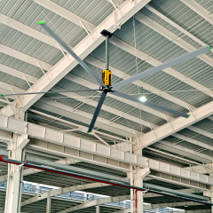 KF Series High-Volume Low-Speed (HVLS) Industrial Ceiling Fans for Efficient Warehouse Cooling