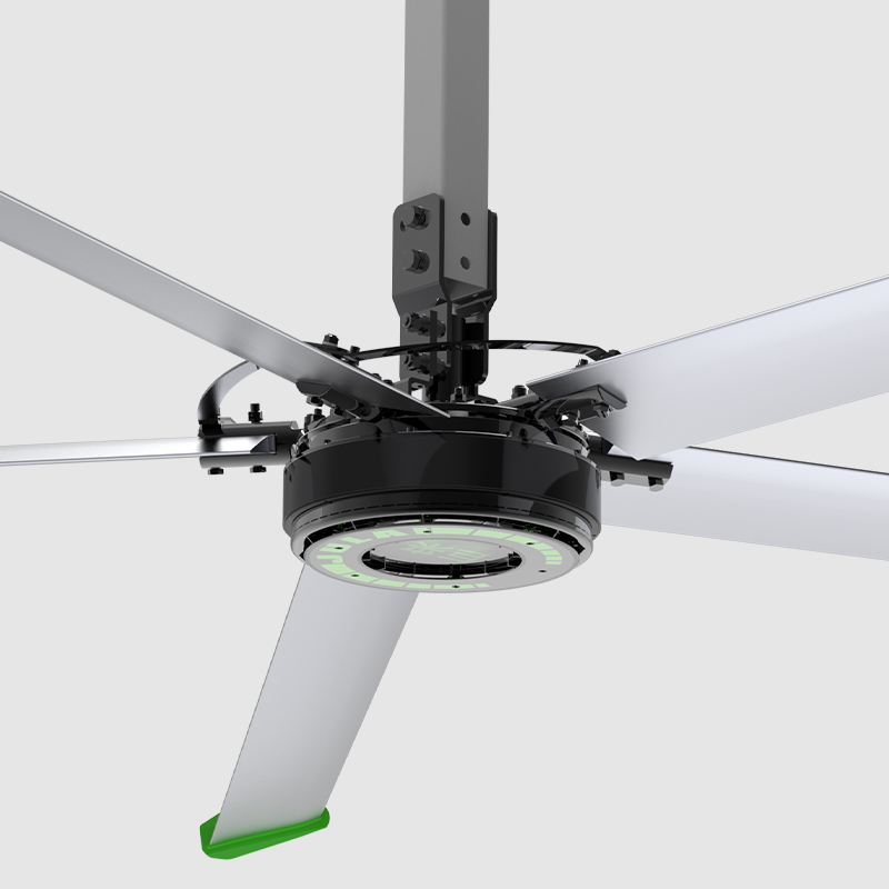 RF2 Series PMSM Industrial Ceiling Fans - 16-24FT