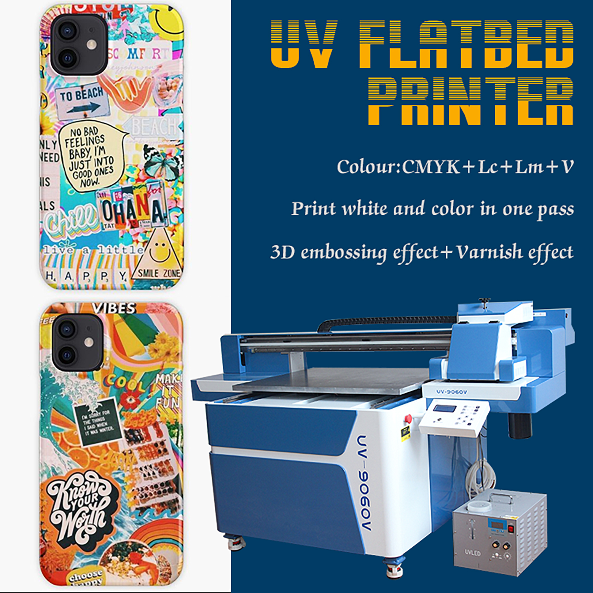 Imprimante UV à plat TXC-UV9060
