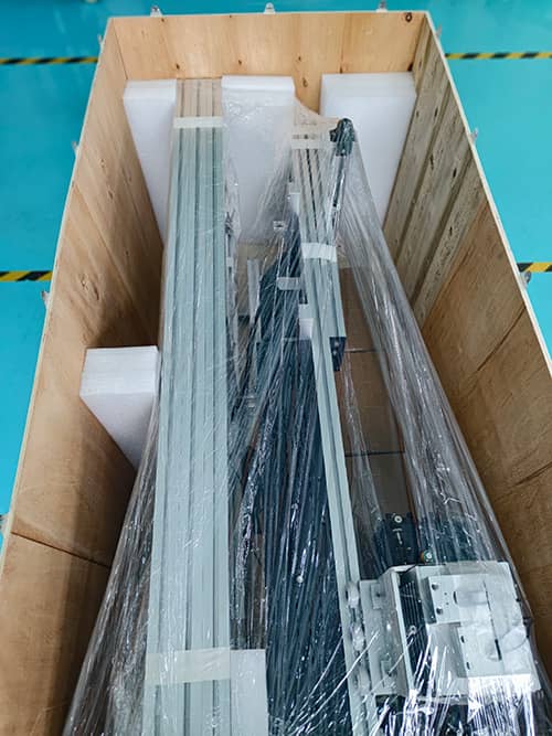 Heavy sea freight wooden case