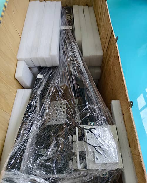 Thick Reinforced Plywood Shipping Case For UV Wall Printer