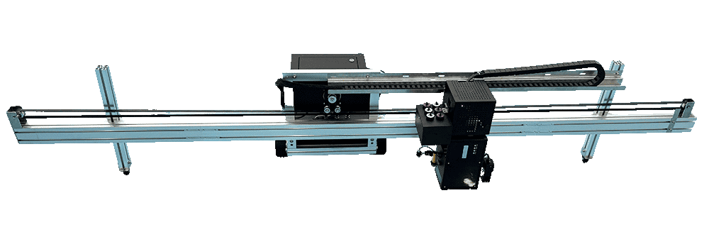 TXC WFP-UV207 portable wall floor printer complete assembly view