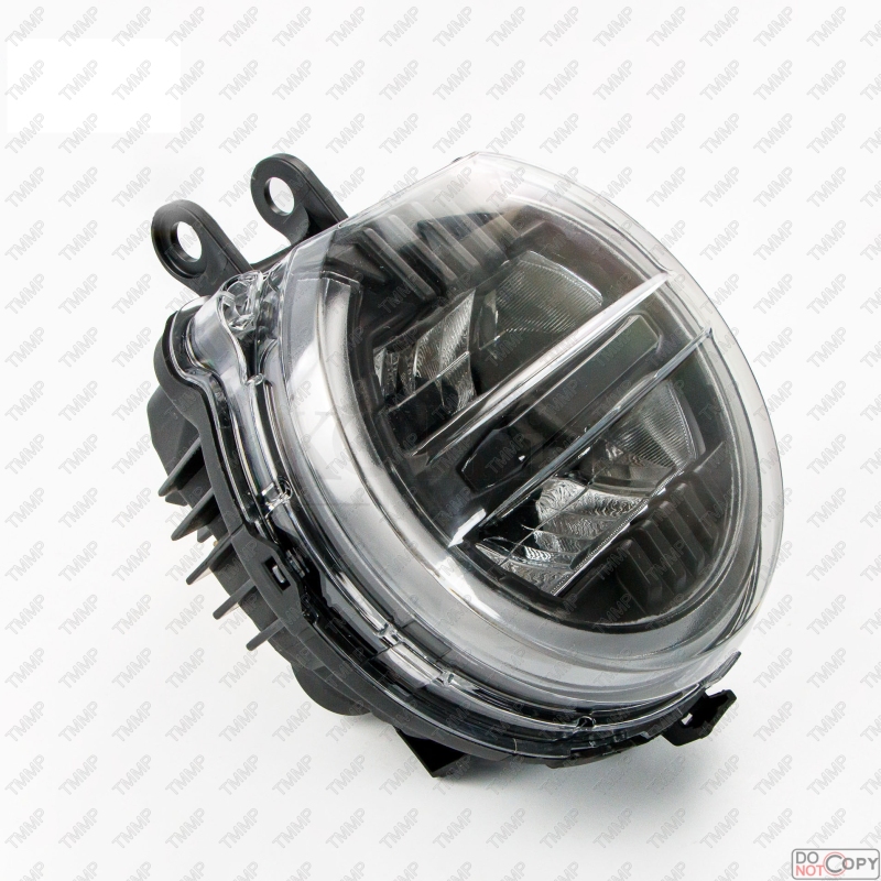 Motorcycle front headlight assembly
