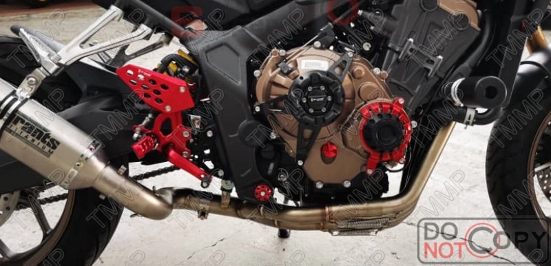 Honda CB650F engine protection cover