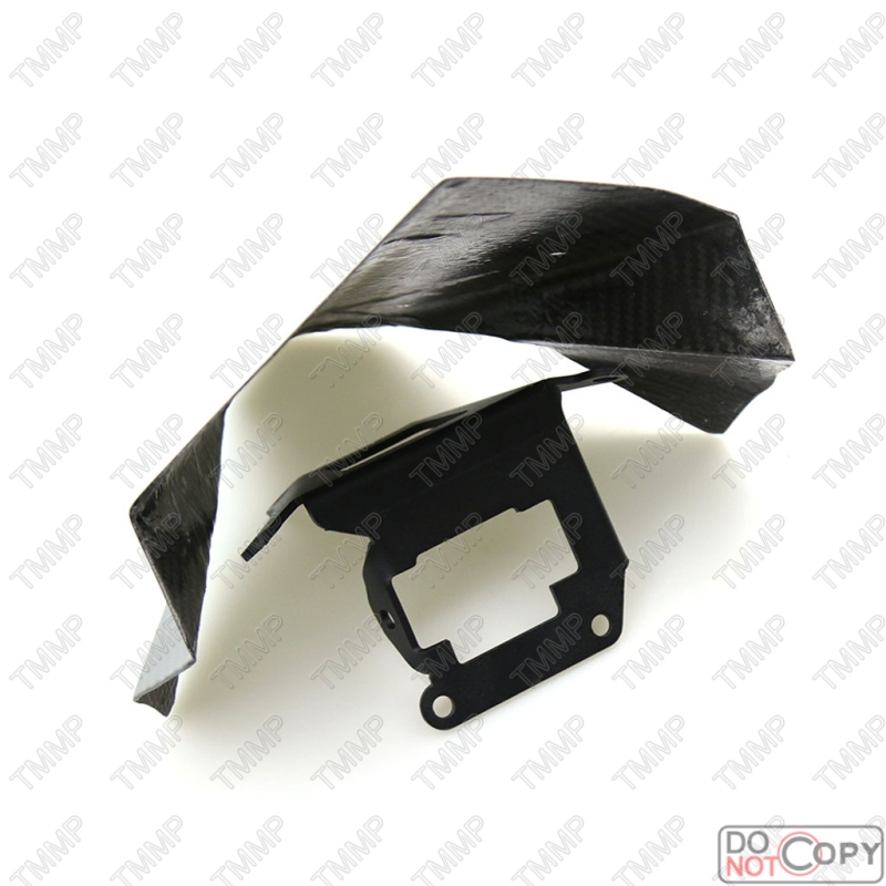 Modified carbon fiber wind deflector body shell