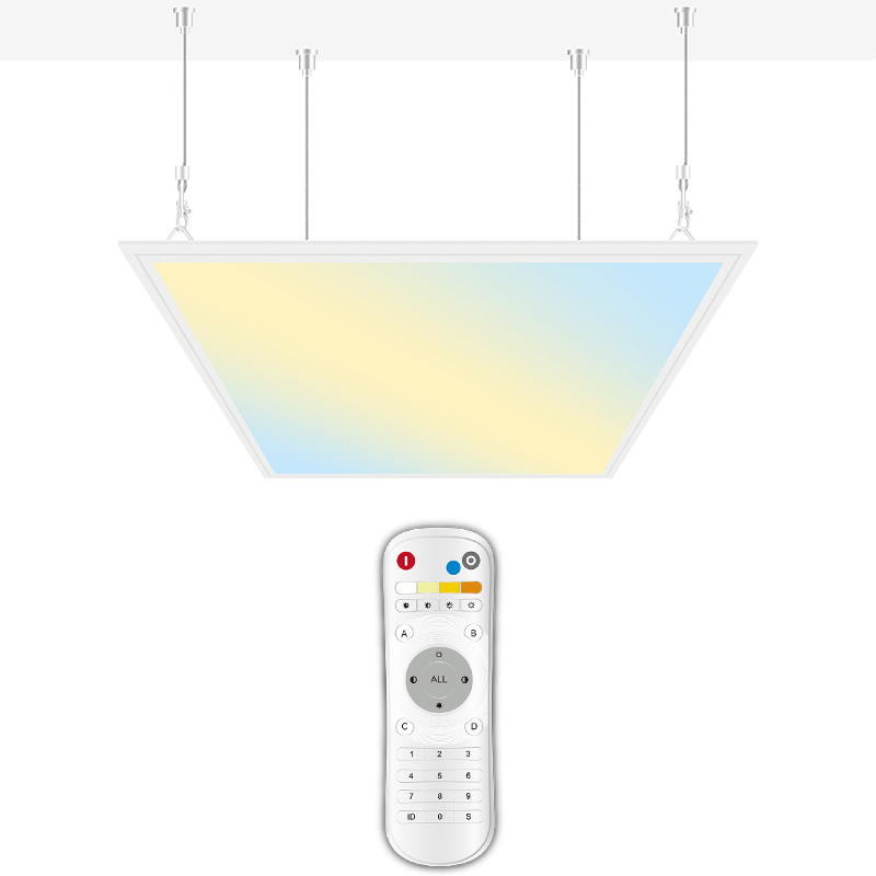2.4G 595*595mm 6060 CCT Tunable 2700-6500K LED Panel Light