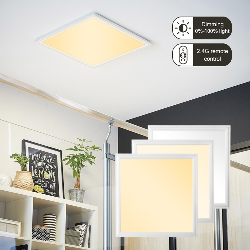 2.4G 620*620mm 6262 CCT Tunable 2700-6500K LED Panel Light