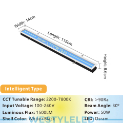 300*600mm Sunrise and Sunset Simulation Virtual Roof LED Skylight