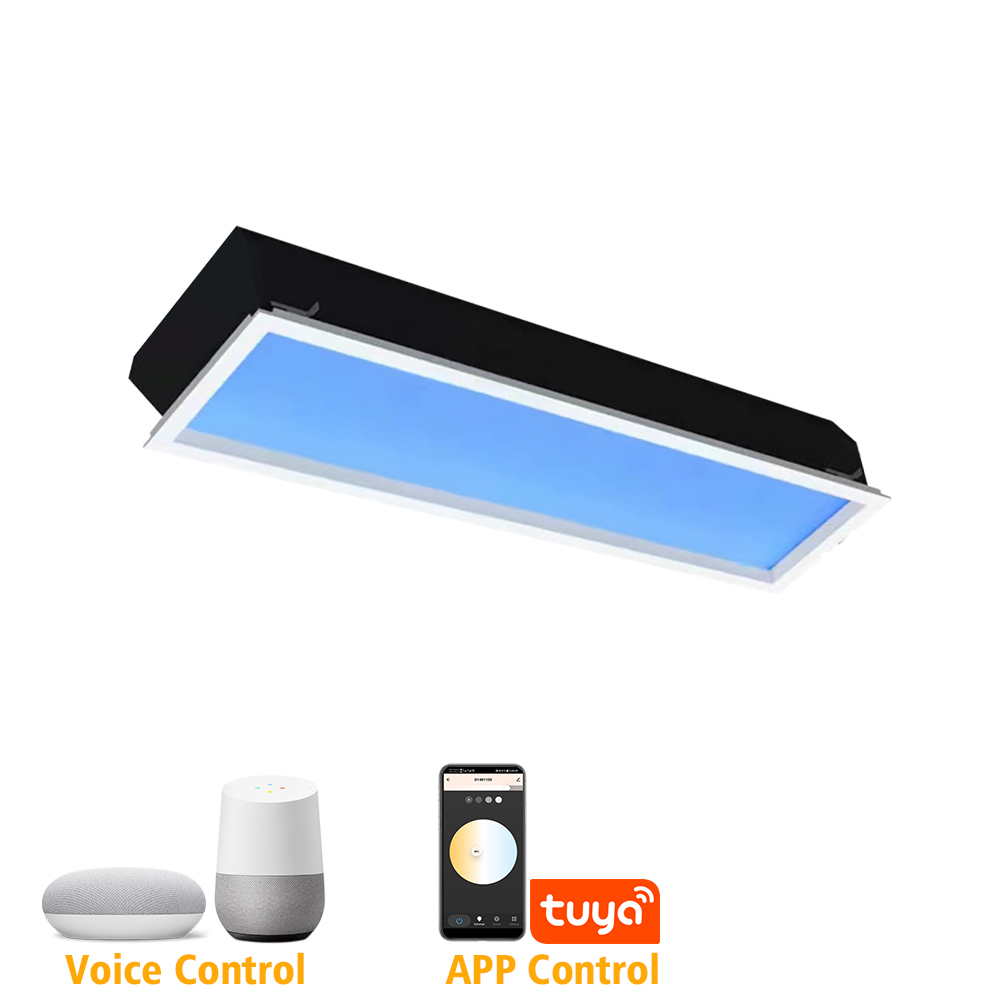 300*1200mm Sunrise and Sunset Simulation Virtual Roof LED Skylight