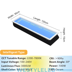 600*600mm Sunrise and Sunset Simulation Virtual Roof LED Skylight