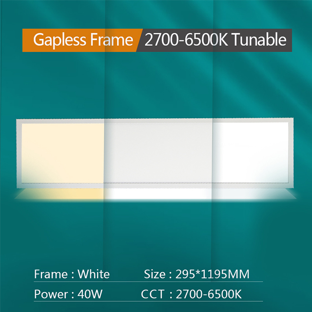 DC24V 3060 (295*595MM) CCT LED Panel Light
