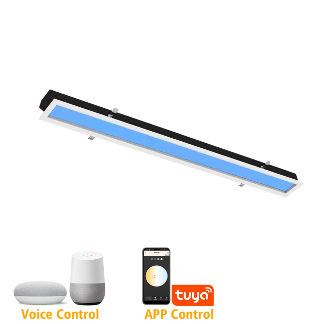 140*1150mm Sunrise and Sunset Simulation Virtual Roof LED Skylight