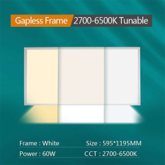 DC24V 6060 (595*595MM) CCT LED Panel Light