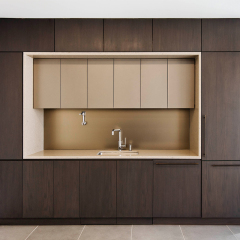 Modern Design Wood Kitchen Cabinets For Apartment