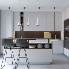 Natural Wood Kitchen Cabinets