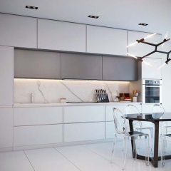 Modern Design Wood Kitchen Cabinets For Apartment