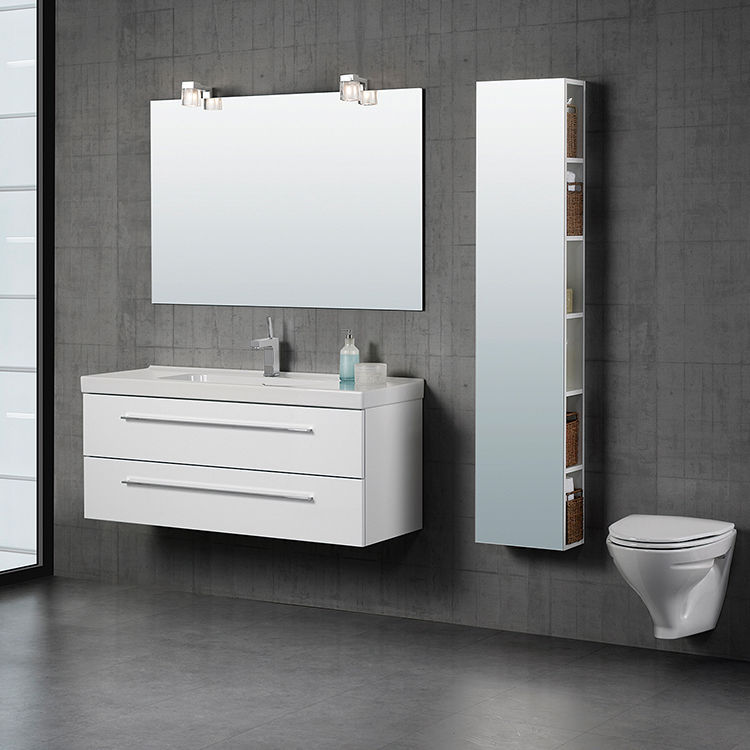 Corner Bathroom Vanity Wood Vanity