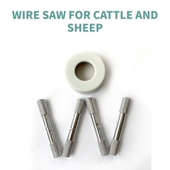 Dehorning wire and handle