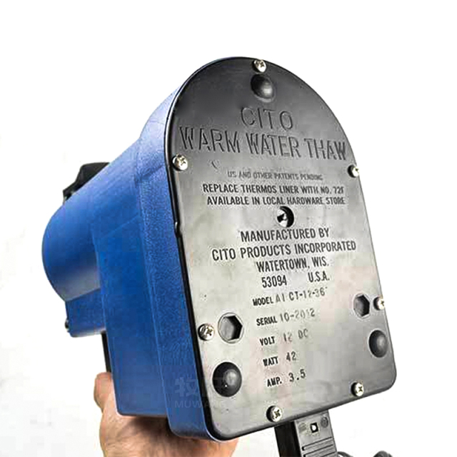 Constant temperature frozen semen thawing cup