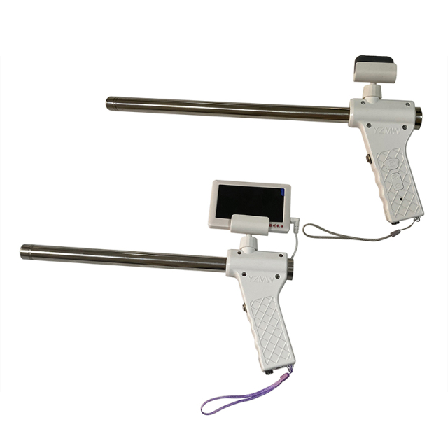 Visual artificial insemination gun