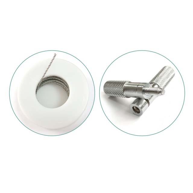 Dehorning wire and handle