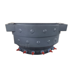 36L Calf feeding bucket with 6 teats
