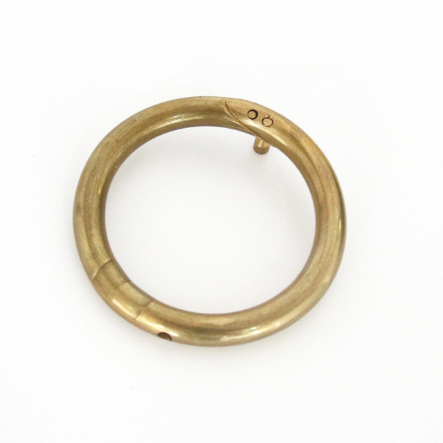 Metal bull nose ring