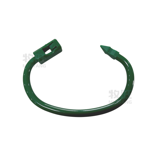 Plastic bull nose ring