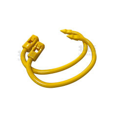 Plastic bull nose ring