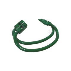 Plastic bull nose ring