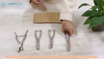 Veterinary ear notcher