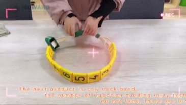 Cattle Collar Neck Strap With Number